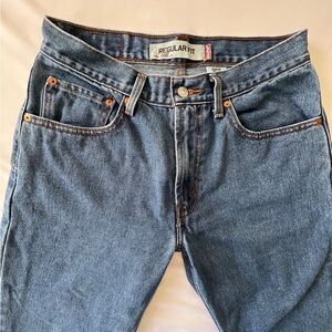 Levi's Men's Regular Fit Denim Jeans - Medium Blue